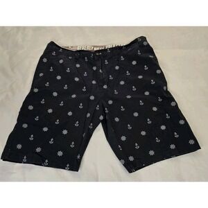 Beverly Hills Polo Club Men's Size 34 Shorts~Nautical~Navy Blue